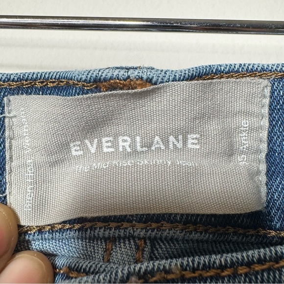 Everlane The Mid Rise Skinny Jeans Women Plus Size 35 - Picture 6 of 6